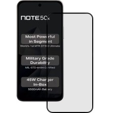 Захисне скло 5D Standard для Infinix Note 50x Чорне Захисне скло 5D Standard для Infinix Note 50x Чорне