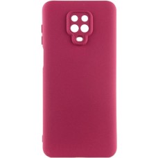 Силикон Original Xiaomi Redmi Note 9S / Note 9 Pro (ShutCam) (Бордовый)