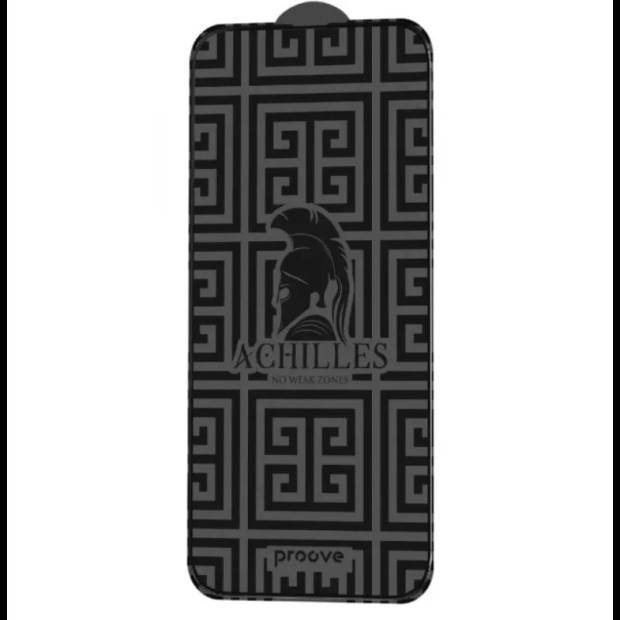 Защитное стекло 5D Achilles Premium для Apple iPhone 17 Pro Black