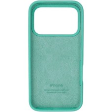 Силіконовий оригінальний чохол круглої форми для Apple iPhone 17 Pro Max (23) Морсько-синій.