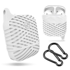 Футляр для наушников Apple AirPods Twist Case (белый)