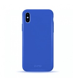 Силикон Pump Acid Apple iPhone X / XS (синий)