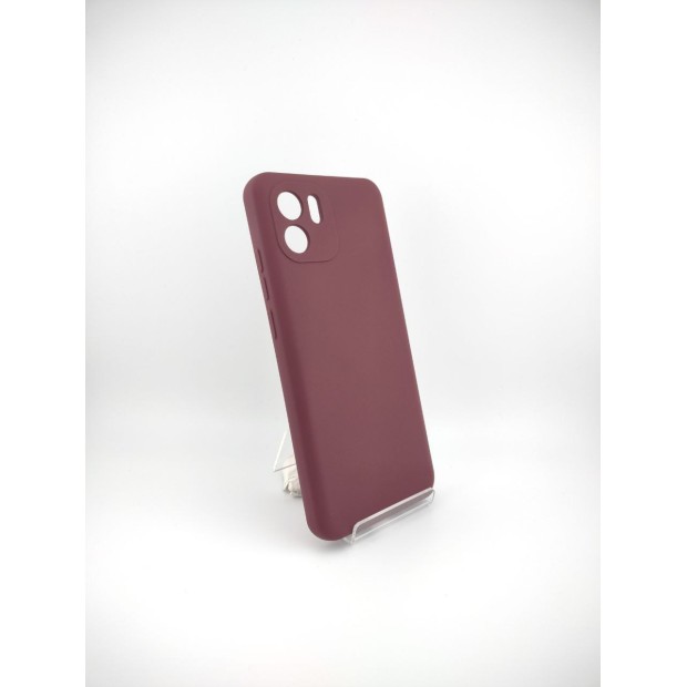 Силіконова накладка Original Xiaomi Redmi A2  /  A1 (ShutCam) (Бордовий)