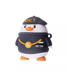 Чохол для навушників Toys Case Apple AirPods 1  /  2 (Penguin Rich)