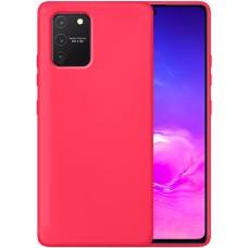 Силикон Original 360 Case Samsung Galaxy S10 Lite (Малиновый)