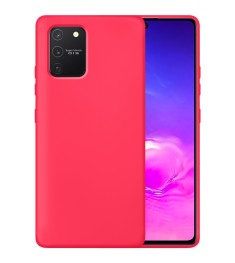 Силикон Original 360 Case Samsung Galaxy S10 Lite (Малиновый)