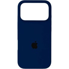 Силикон Original Round Case Apple iPhone 17 Pro Max (09) Midnight Blue