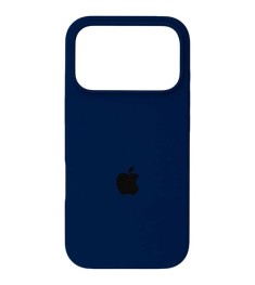 Силикон Original Round Case Apple iPhone 17 Pro Max (09) Midnight Blue