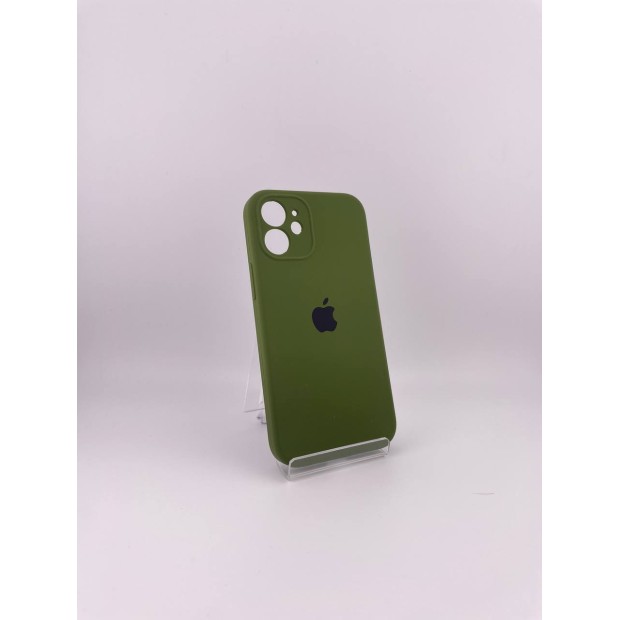 Силикон Original RoundCam Case Apple iPhone 12 Mini (46) Deep Green