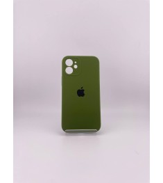 Силикон Original RoundCam Case Apple iPhone 12 Mini (46) Deep Green