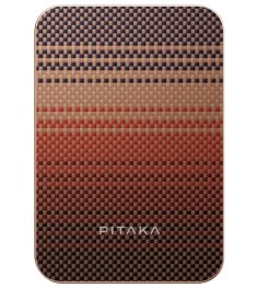 Беспроводной аккумулятор Pitaka Aramid Fiber Magnetic Qi2 10000 mAh (Sunset)