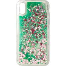 Силіконовий чохол Liquid Fashion для Apple iPhone X  /  XS (зелений)