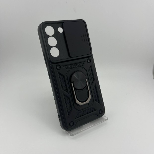 Бронь-чохол Ring Serge Armor Case Samsung Galaxy S22 (ShutCam) (Чорний)