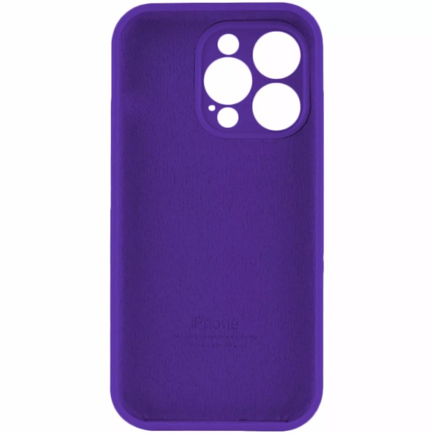 Силикон Original RoundCam Case Apple iPhone 13 Pro Max (02) Ultra Violet