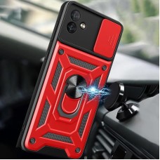 Бронь-чехол Ring Serge Armor Case Samsung Galaxy A06 (ShutCam) (Красный)
