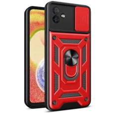 Броньований чохол Ring Serge Armor Case для Samsung Galaxy A06 (ShutCam) (Червоний)