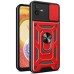 Броньований чохол Ring Serge Armor Case для Samsung Galaxy A06 (ShutCam) (Червоний)