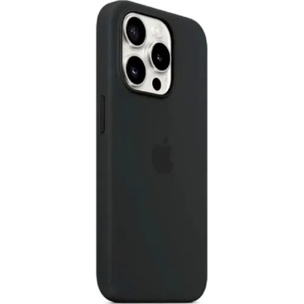 Силіконовий чохол Original RoundCam для Apple iPhone 15 Pro (07) чорний