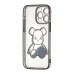 Чохол UMKU Bear Shine Apple iPhone 14 Pro Max (Чорний)