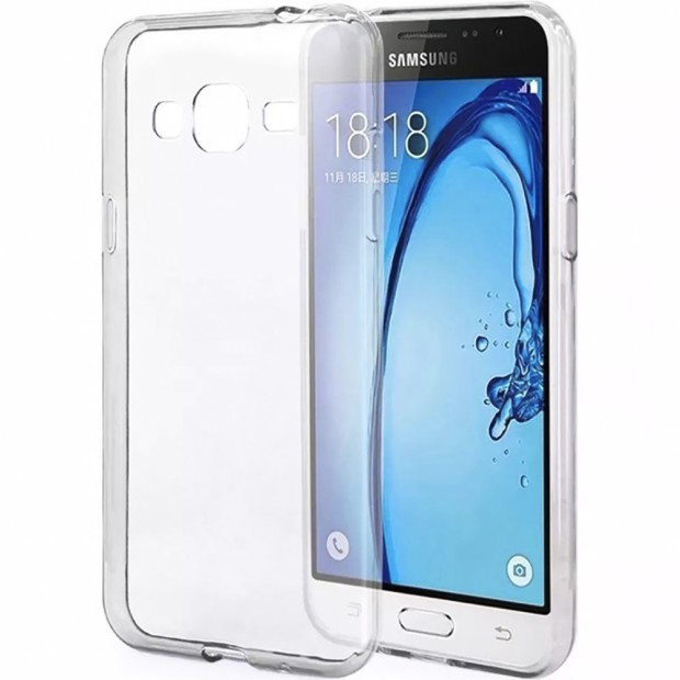 Силикон WS Samsung Galaxy J1 (2016) J120 (прозрачный)