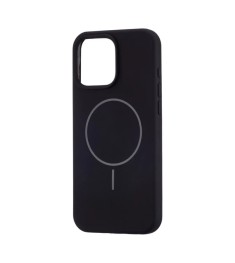 Силикон Original Round Case with MagSafe Apple iPhone 16 Pro Max (07) Black Силикон Original Round Case with MagSafe Apple iPhone 16 Pro Max (07) Black