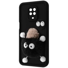 Чехол Pretty Things Case Xiaomi Redmi Note 9S / Note 9 Pro (Black/Fluffy Black)