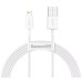 USB-кабель Baseus Superior 2.4A (1.5m) (Lightning) (Белый) CALYS-B02