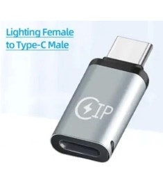 OTG-переходник XoKo AC-027 (Lightning - Type-C) (Серый) XK-AC-027