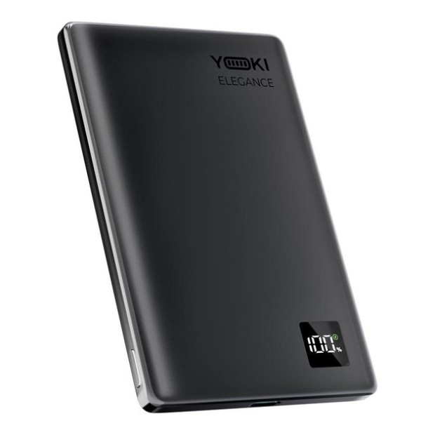 Бездротовий акумулятор Yoki Elegance 15W 5000 mAh (Чорний)