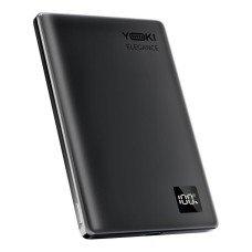 Бездротовий акумулятор Yoki Elegance 15W 5000 mAh (Чорний)