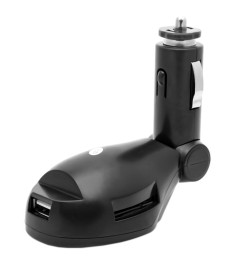 FM - модулятор Optima FM-04 (Bluetooth, MicroSD, USB, Aux) Black