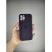Силикон Original RoundCam Case Apple iPhone 12 Pro (Eggplant)