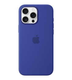 Чохол Silicone Case з MagSafe для Apple iPhone 16 Pro Max (Ультрамарин)
