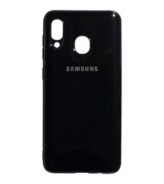 Силикон Zefir Case Samsung Galaxy A20 / A30 (2019) (Чёрный)