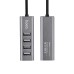 Переходник USB HUB Hoco HB1 (4 порта) (Серый)