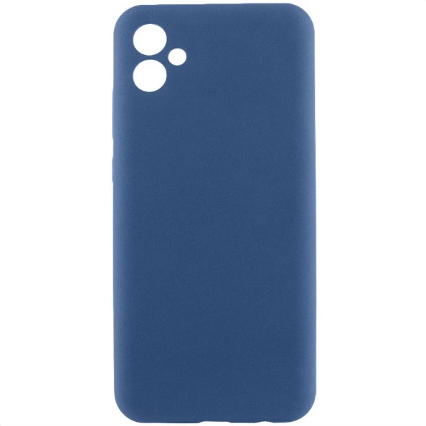 Силікон Original Premium Samsung Galaxy A06 (ShutCam) (Темно-синій)
