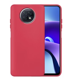 Силіконовий оригінальний 360-чохол для Xiaomi Redmi Note 9T (Полуничний)