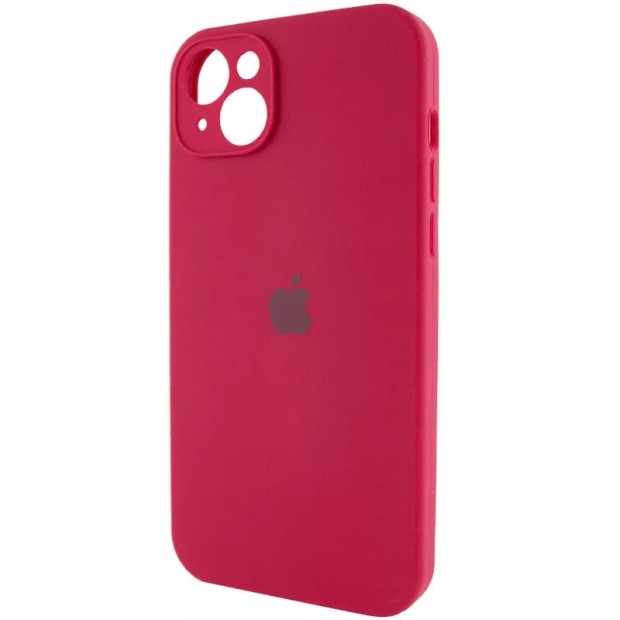 Силикон Original RoundCam Case Apple iPhone 14 Plus (24) Camelia