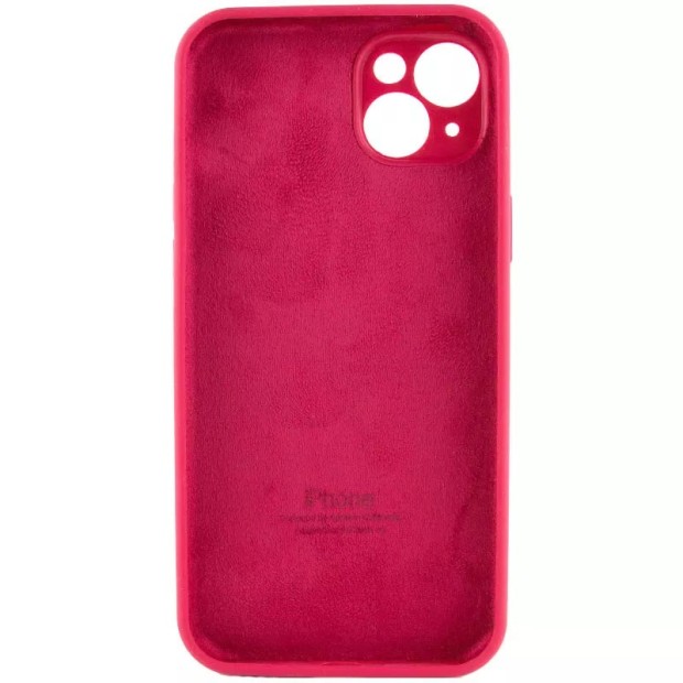 Силіконовий чохол Original RoundCam для Apple iPhone 14 Plus (24) Камелія