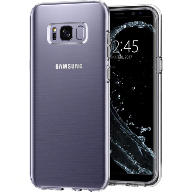 Силіконовий прозорий чохол для Samsung Galaxy S8