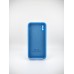 Силіконовий оригінальний чохол Square RoundCam для Apple iPhone X  /  XS (87) колір Bice Blue