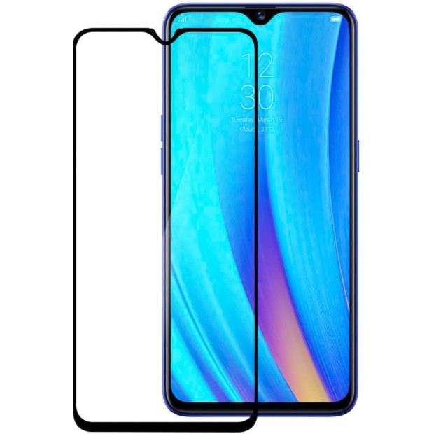Захисне скло 3D Realme XT Чорне