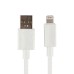 USB-кабель Hoco X107 2.4A (Lightning) (Білий)