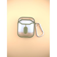 Футляр для наушников Totu Gingle Apple AirPods 1 / 2 (Зелёный)