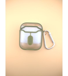 Футляр для наушников Totu Gingle Apple AirPods 1 / 2 (Зелёный)