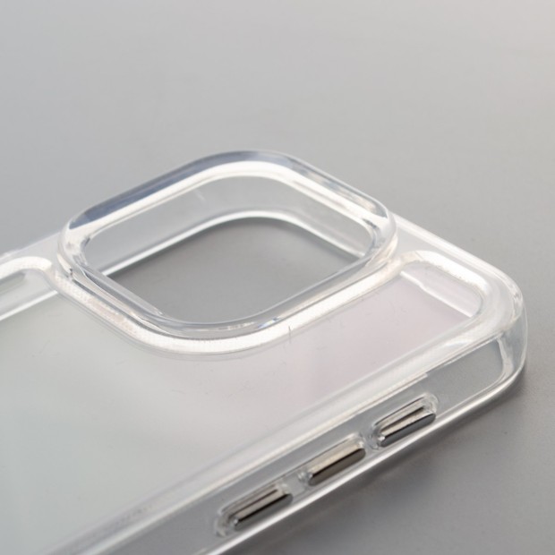 Силіконовий чохол Space Case 3D для Apple iPhone 13 Pro Max (Прозорий)