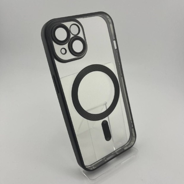 Чохол UMKU Shining with MagSafe для Apple iPhone 15 (Чорний)