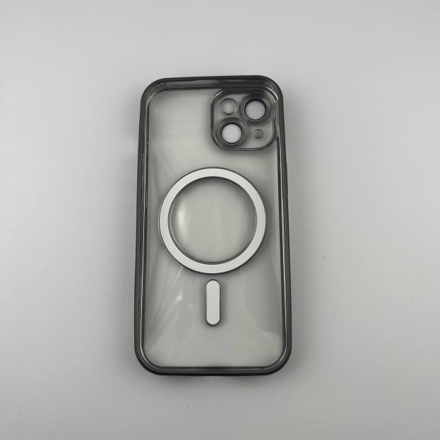 Чохол UMKU Shining with MagSafe для Apple iPhone 15 (Чорний)