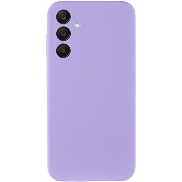 Силіконова оригінальна Samsung Galaxy A55 (ShutCam) (Фіолетова)