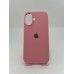 Силіконовий оригінальний круглий чохол для Apple iPhone 16 (36) у кольорі солодка рожевий